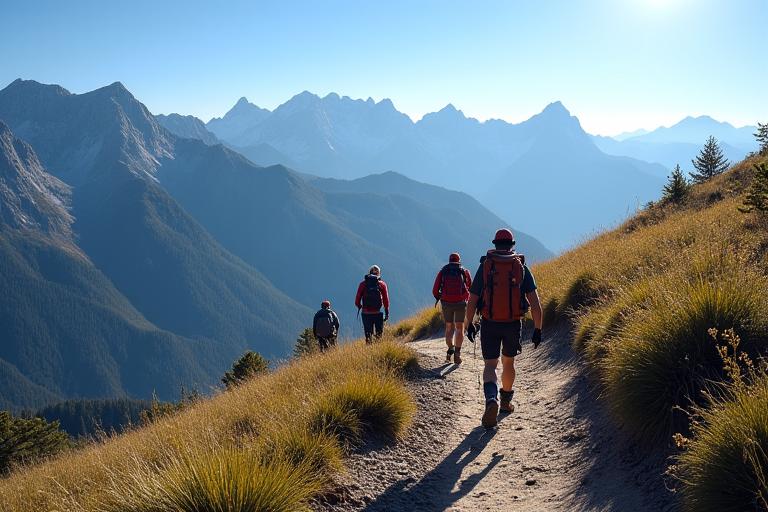 Trekking guiado en los Andes