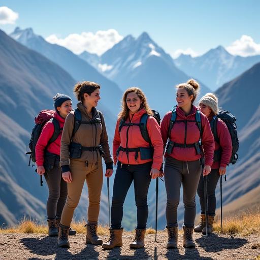 Aventura para mujeres en los Andes